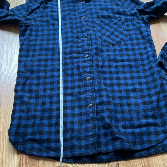 Madewell Buffalo Check Flannel Button Down Shirt - Picture 10 of 12